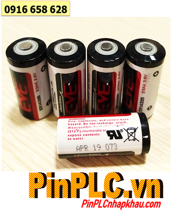 EVE ER14335 _Pin ER14335, Pin nuôi nguồn EVE ER14335 lithium 3.6v 2/3AA 1650mAh chính hãng 